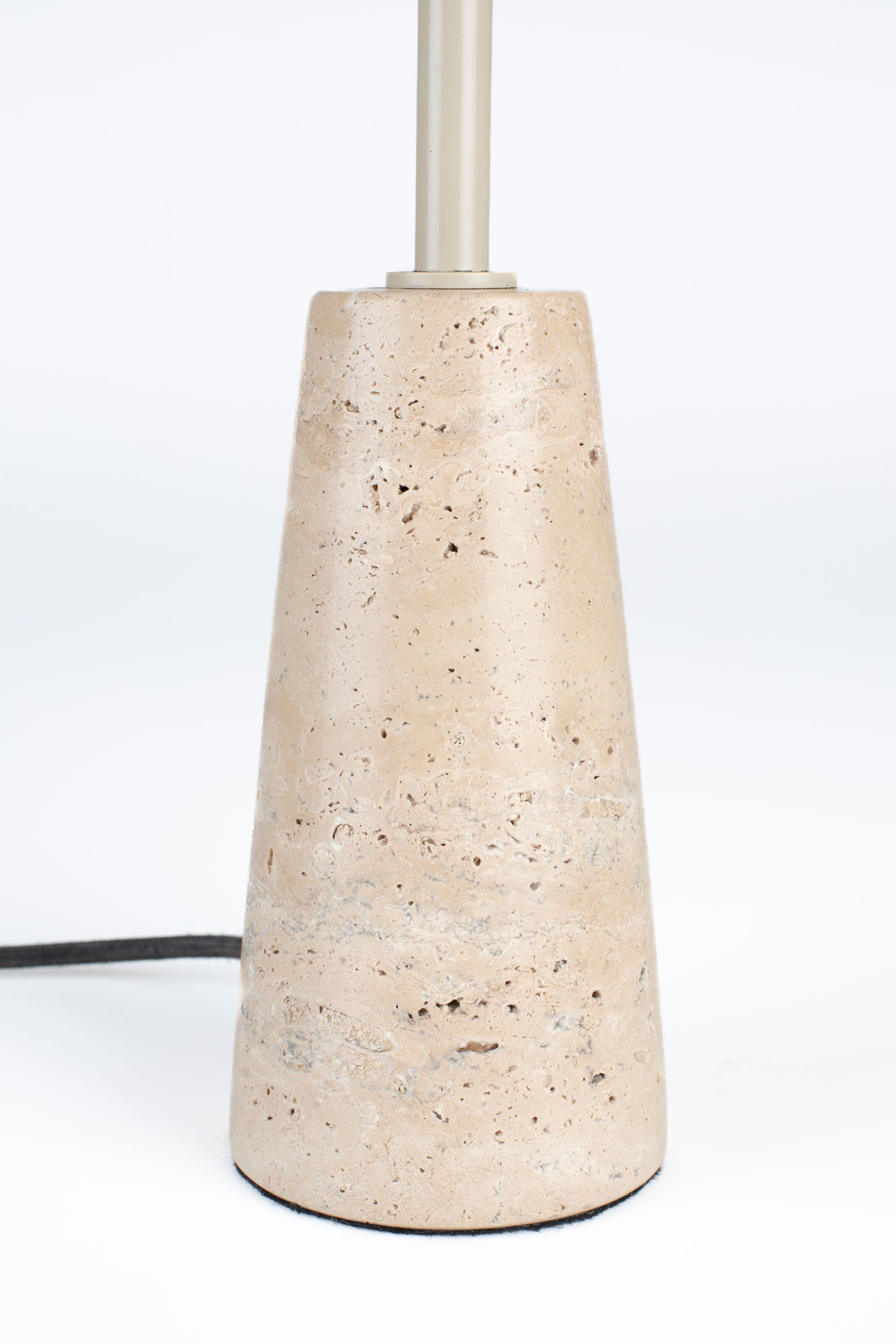 Zuiver Cole Beige Travertine Table Lamp